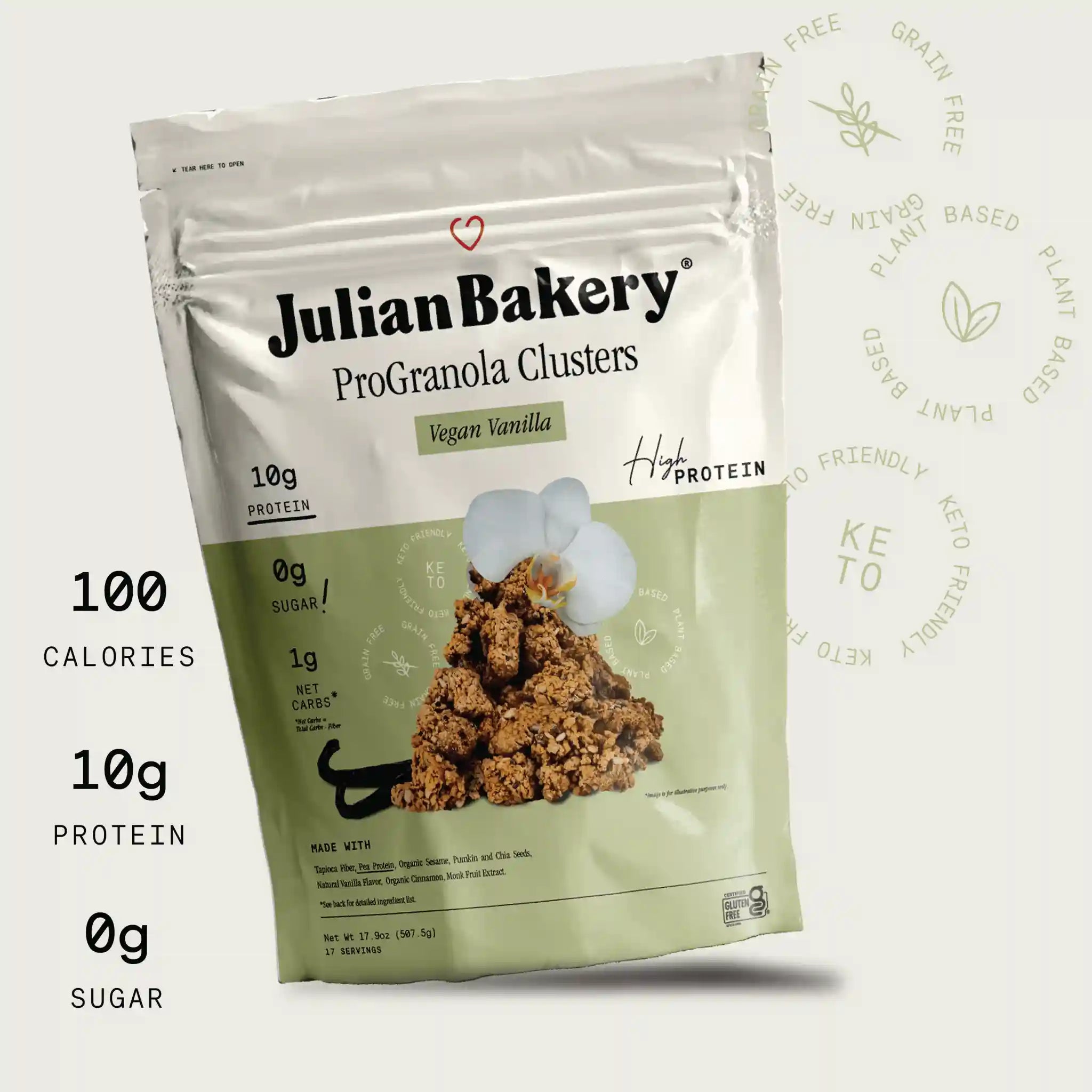 ProGranola® Vegan Vanilla Cluster